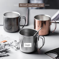 Stainless steel double wall coffee mugs new design custom cups hot selling
