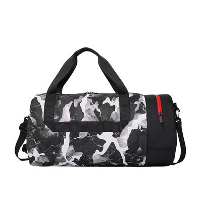 Large Capacity Sport Gym Bag for Men Marble foldable Gym Bag Duffle Travel Bag