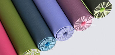 Thick Double Color Non-slip TPE Yoga Mat