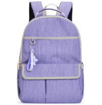 Hot Sale Popular Waterproof Lightweight Women Backpack Purple Leisure Backpack For Women
