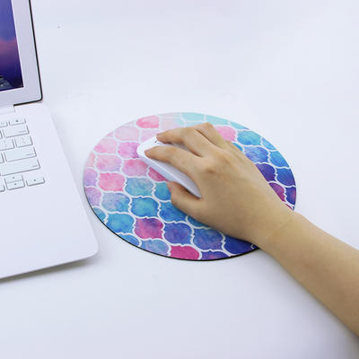 Round Rubber Mouse Pad Planet Series Mouse Mat