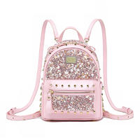 2021 Mini Diamond PU Women Backpack Glittering Diamond Backpack For Women