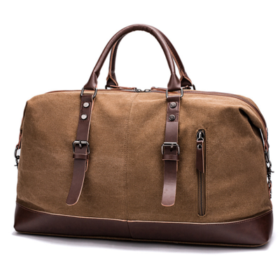 Fashionable Design Men Canvas Travel Duffel Bag Large Capacity Canvas Duffel Bag For Men