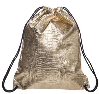New Arrival Good Quality Waterproof PU Drawstring Bag For Women