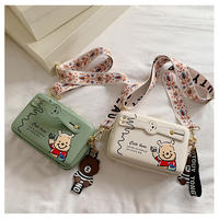 Fashion Cartoon Soft PU Mini Purses And Handbags Cheap Price Stylish Crossbody Shoulder Bags